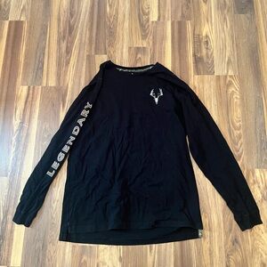 Mens legendary whitetail long sleeve shirt XL